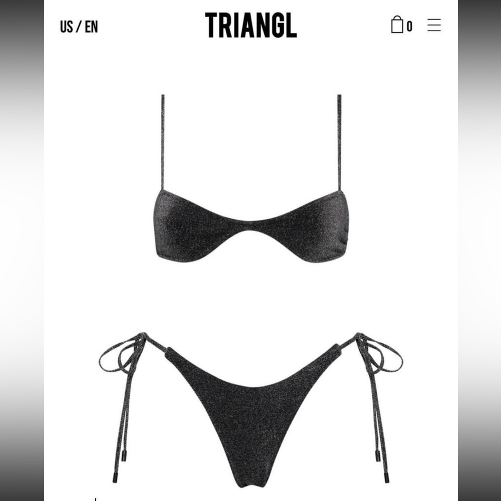 NWT Triangl Este Mana Sparkle set